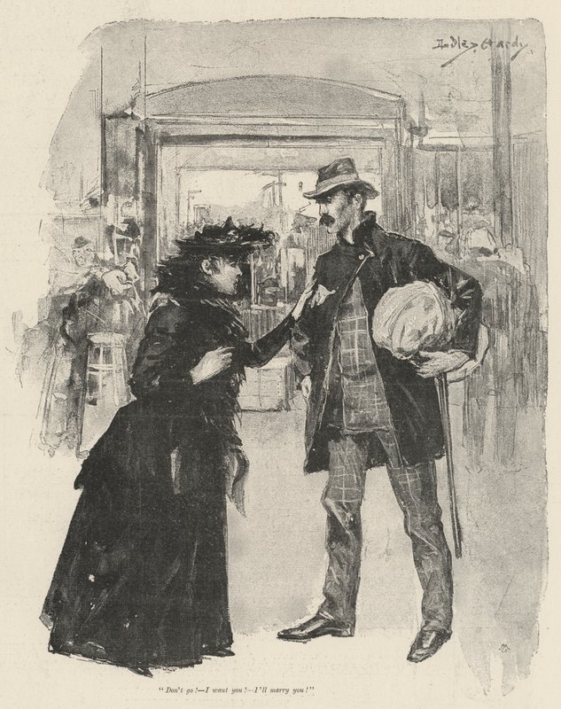 Fleet-Footed Hester — George Gissing autorstwa David Hardy