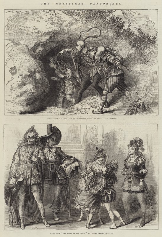 Świąteczne pantomimy autorstwa David Henry Friston