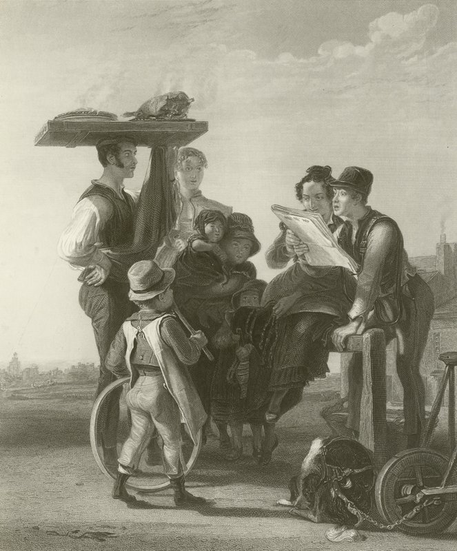 Czytanie wiadomości autorstwa David Wilkie