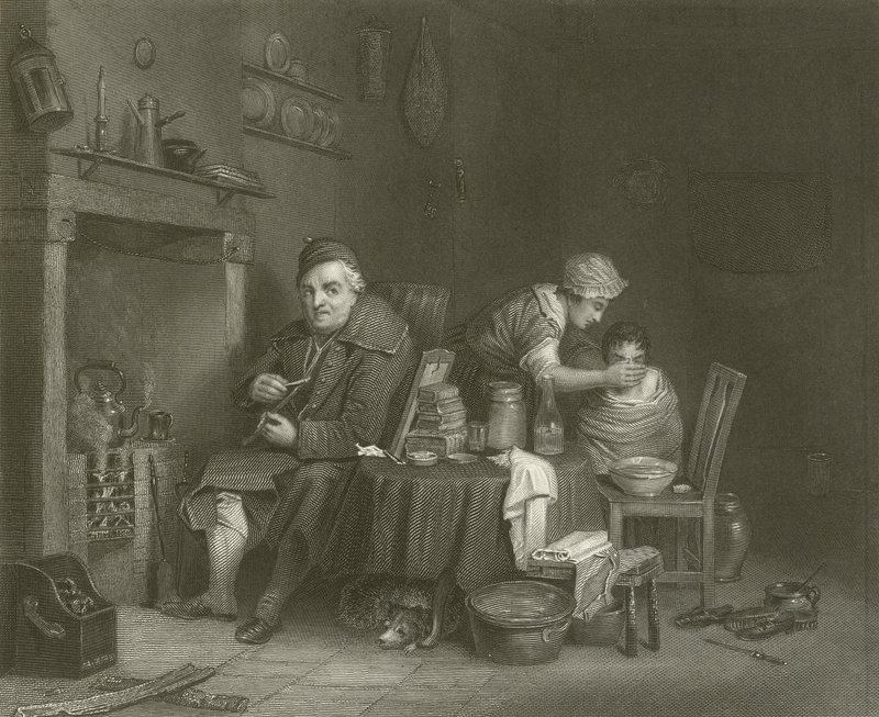 Noc z soboty na niedzielę autorstwa David Wilkie