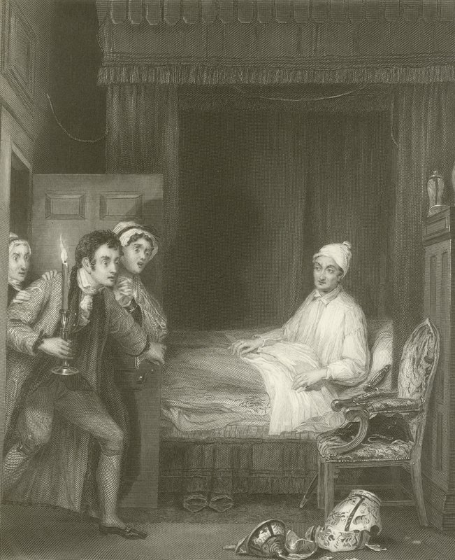 Rozbity porcelanowy słoik autorstwa David Wilkie