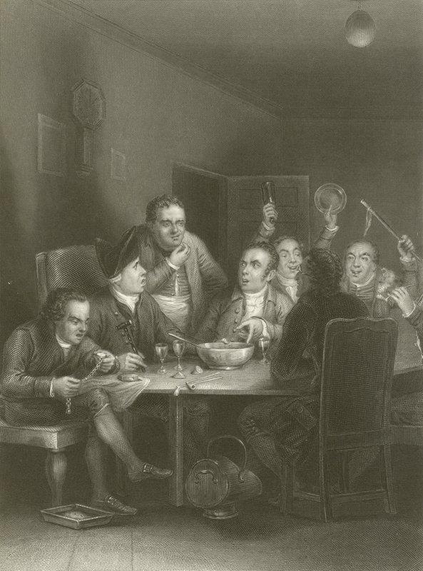 Klubowicze autorstwa David Wilkie