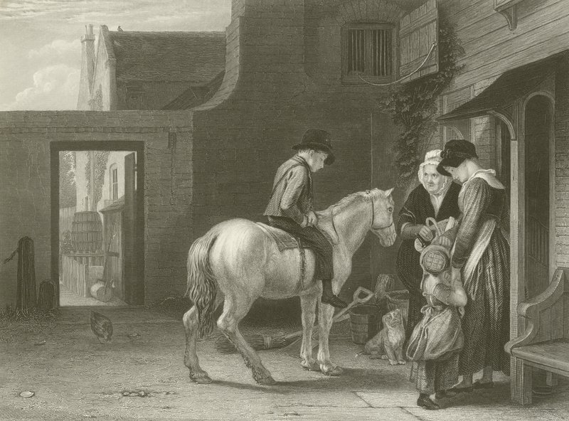 Chłopiec na posyłki autorstwa David Wilkie