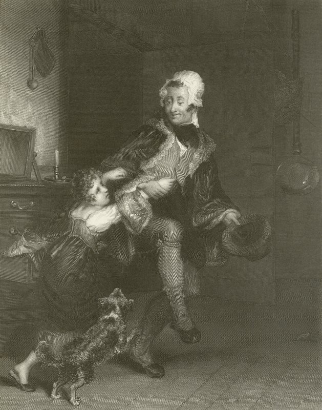Splądrowana szafa autorstwa David Wilkie