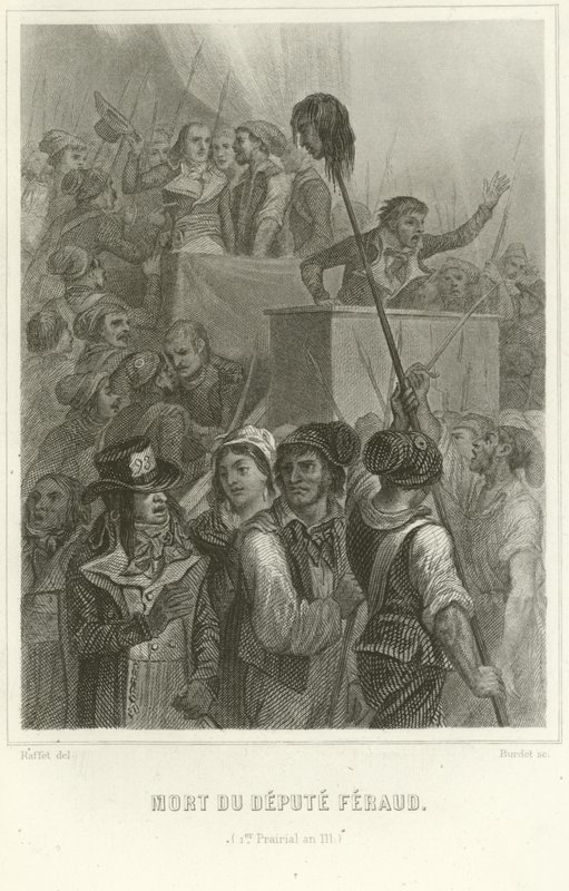 Śmierć zastępcy Feraud autorstwa Denis Auguste Marie Raffet