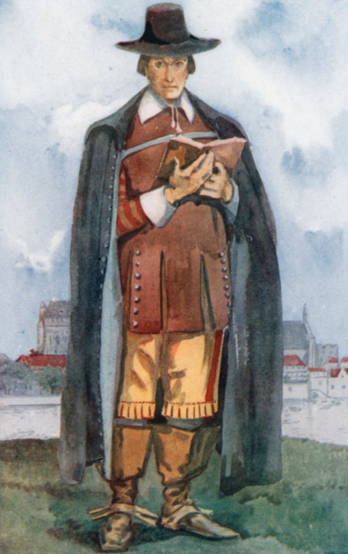 Człowiek z Cromwella 1649-1660 autorstwa Dion Clayton Calthrop