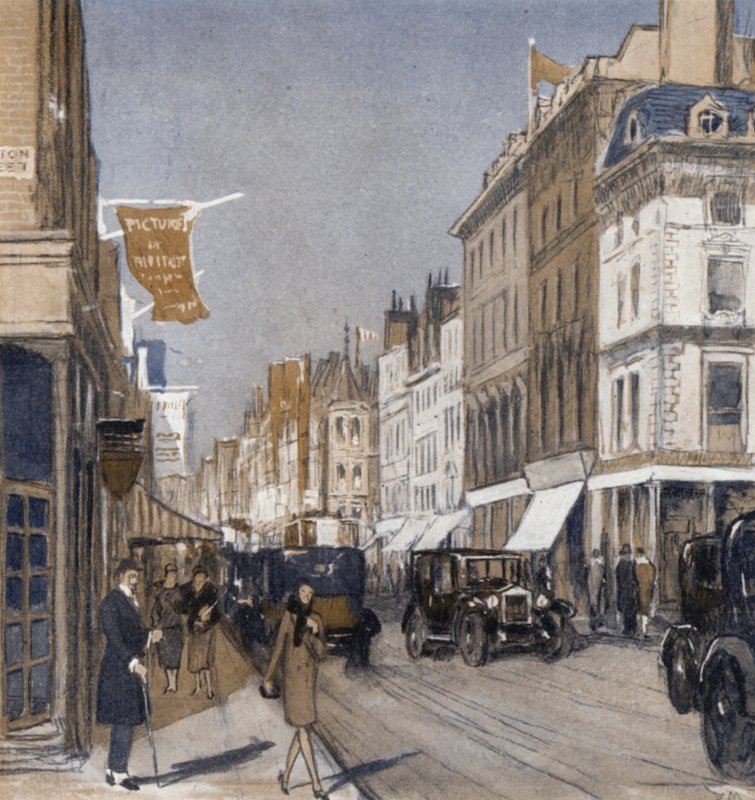 Bond Street (kolor lito) autorstwa Donald (after) Maxwell