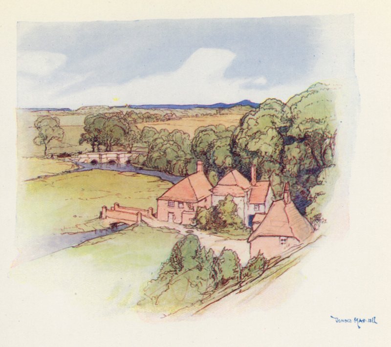 Wareham (druk kolorowy) autorstwa Donald (after) Maxwell
