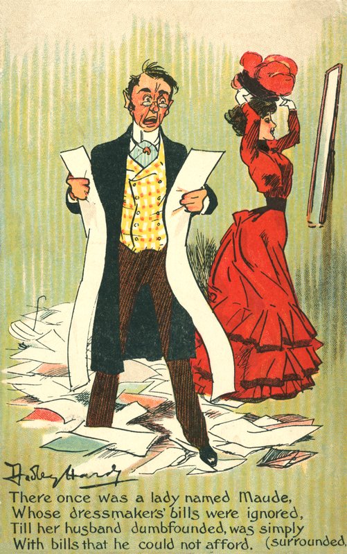 Maude (kolor lito) autorstwa Dudley Hardy