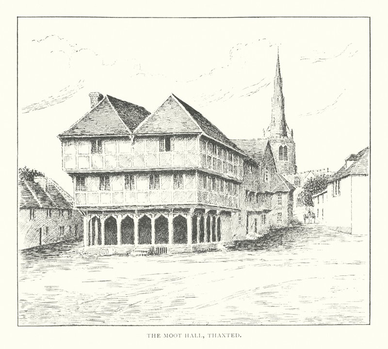 The Moot Hall, Thaxted (litografia) autorstwa Duncan Moul