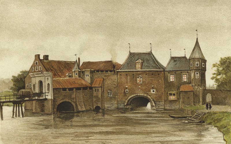 Koppelpoort, Amersfoort, Holandia autorstwa Dutch School