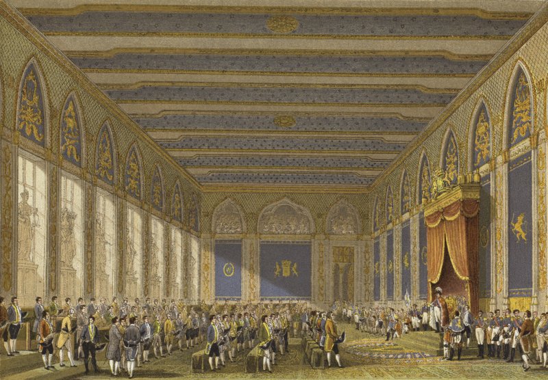 Otwarcie Stanów Generalnych, Bruksela, 1815 autorstwa Dutch School