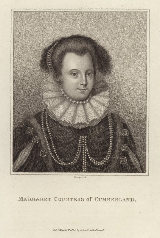 Margaret Clifford autorstwa E. Bocquet