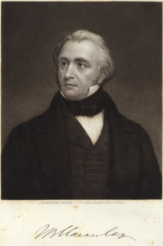 Lord Macaulay autorstwa Eden Upton Eddis