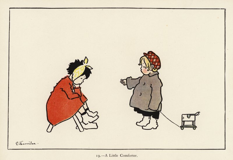 Mała Pocieszycielka (kolor lito) autorstwa Edith Farmiloe