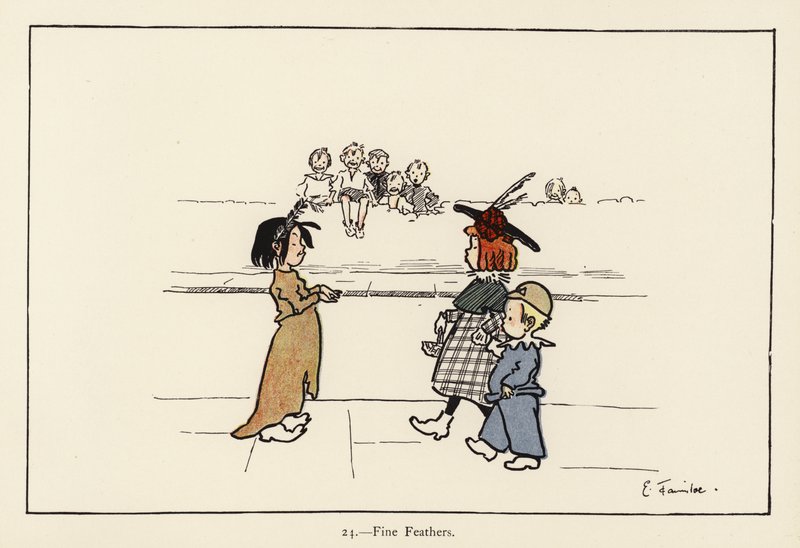 Drobne pióra (kolor lito) autorstwa Edith Farmiloe