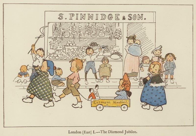 Londyn (Wschód), Diamentowy Jubileusz autorstwa Edith Farmiloe
