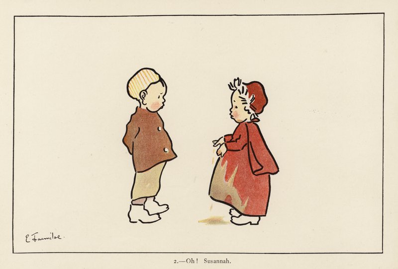 Oh! Susannah (kolor lito) autorstwa Edith Farmiloe