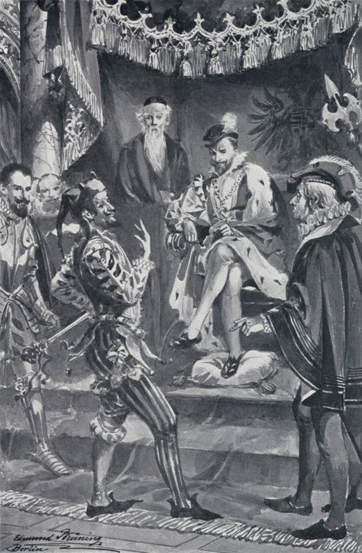 Ilustracja do Goethesa Fausta autorstwa Edmund Bruning
