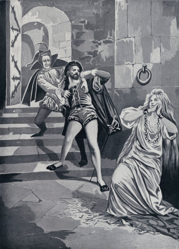 Ilustracja do Goethesa Fausta autorstwa Edmund Bruning