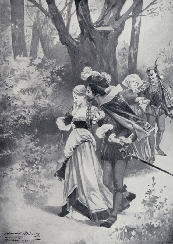 Ilustracja do Goethesa Fausta autorstwa Edmund Bruning