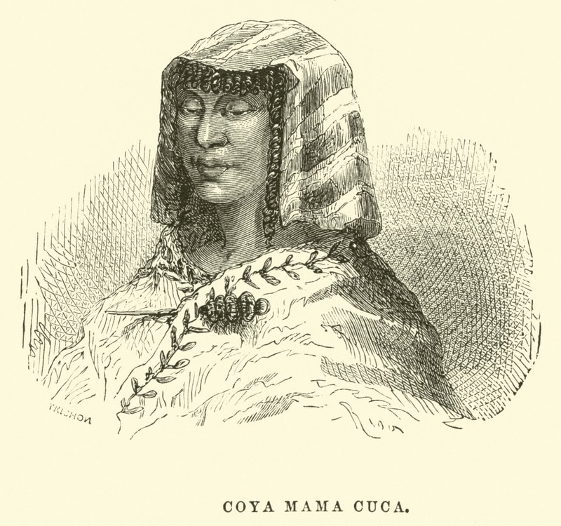 Coya Mama Cuca autorstwa Edouard Riou