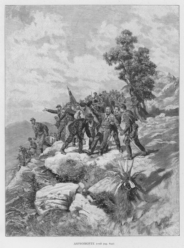 Aspromonte (grawerowanie) autorstwa Edouardo Matania