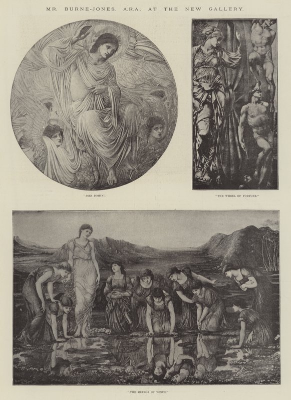 Pan Burne-Jones, ARA, w Nowej Galerii autorstwa Edward Burne Jones