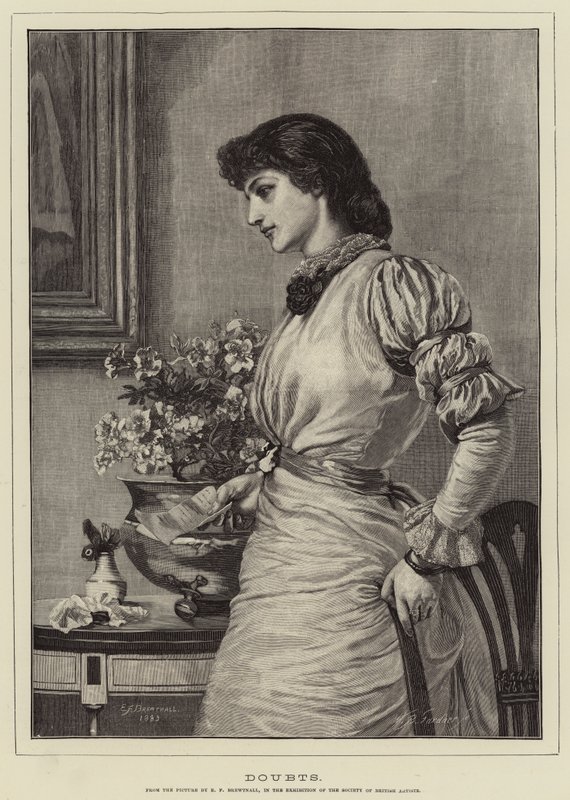 Wątpienie autorstwa Edward Frederick Brewtnall
