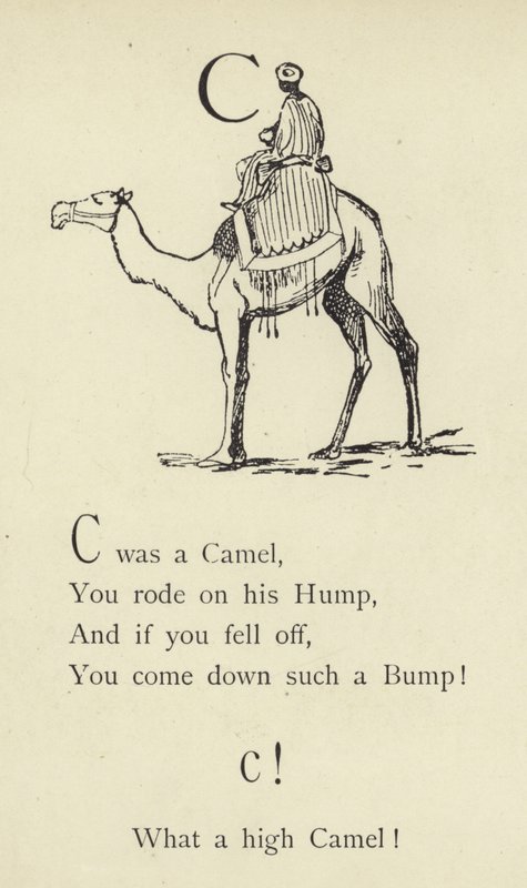 Litera C autorstwa Edward Lear