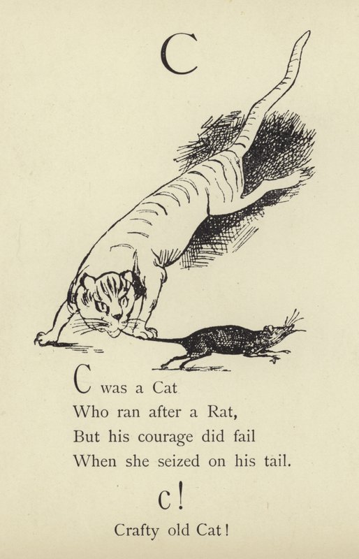 Litera C autorstwa Edward Lear