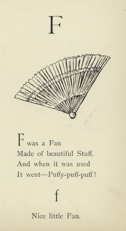 Litera F autorstwa Edward Lear
