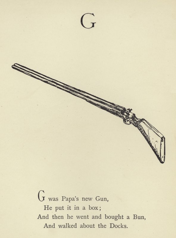 Litera G autorstwa Edward Lear