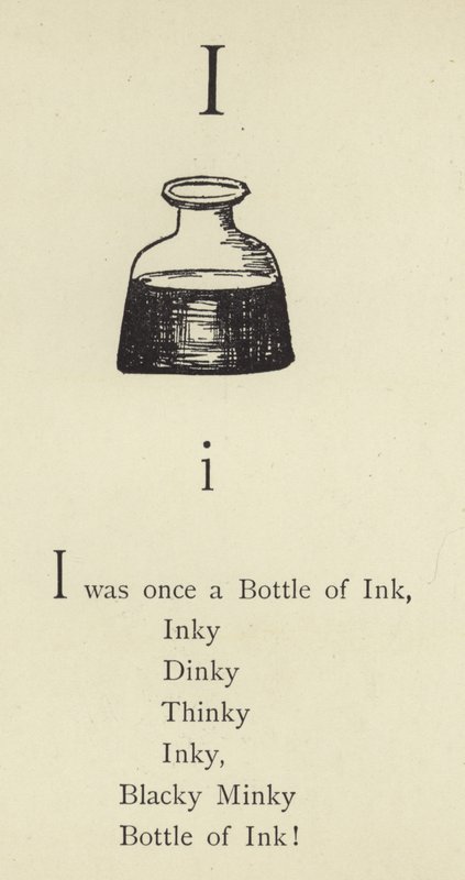 Litera I autorstwa Edward Lear