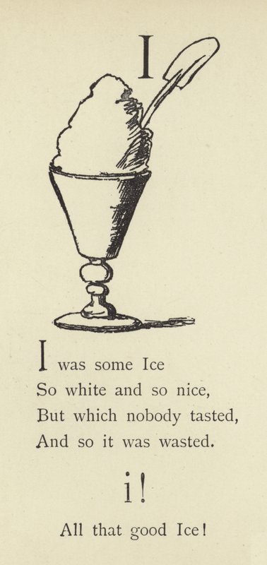 Litera I autorstwa Edward Lear