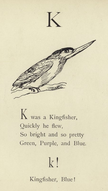 Litera K autorstwa Edward Lear