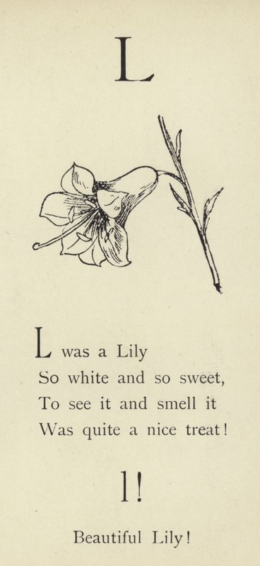 Litera L autorstwa Edward Lear