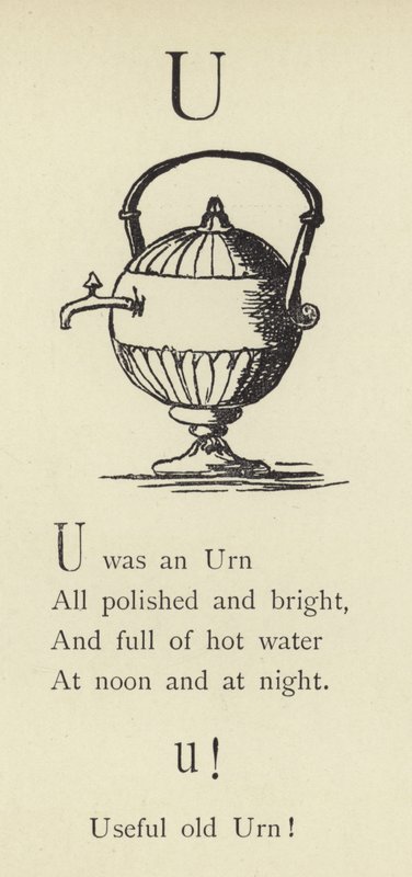 Litera U autorstwa Edward Lear