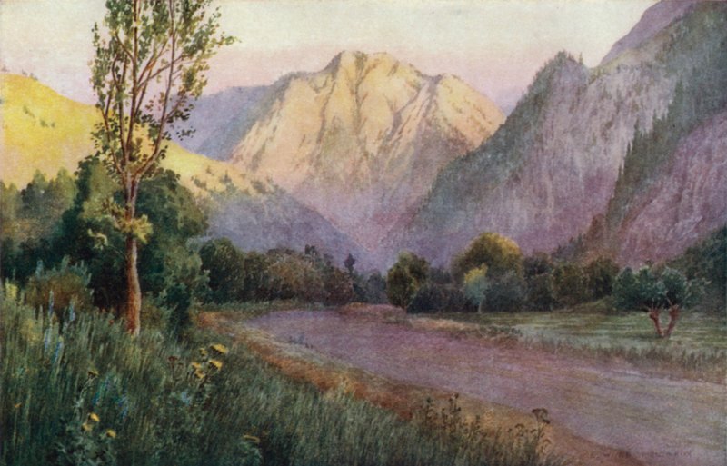 Rampur, droga do doliny Jhelum autorstwa Edward Mary Joseph Molyneux