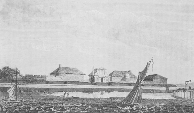 Fort Tilbury (grawerowanie) autorstwa Edward (after) Gyfford