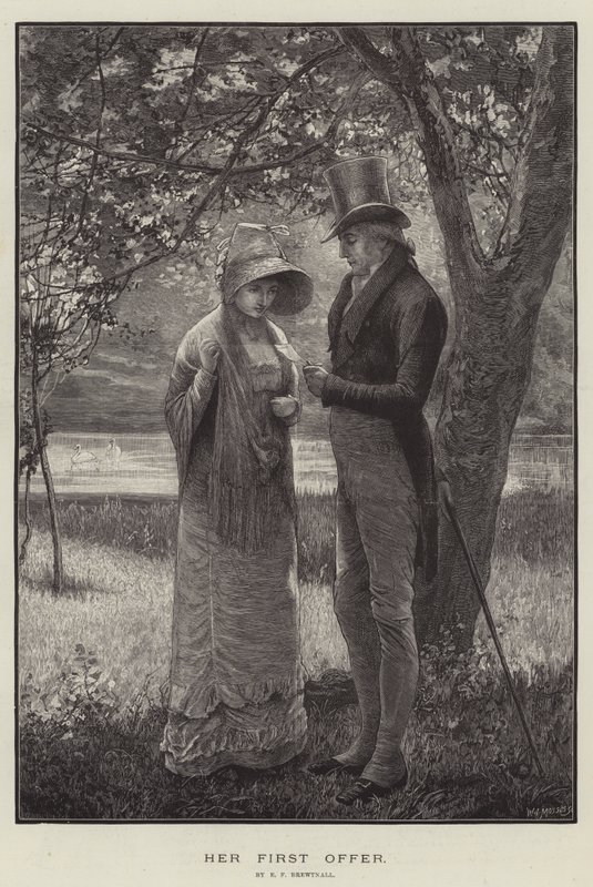 Jej pierwsza oferta autorstwa Edward Frederick Brewtnall