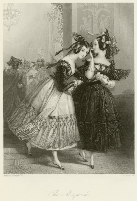 Maskarada autorstwa Edward Henry Corbould