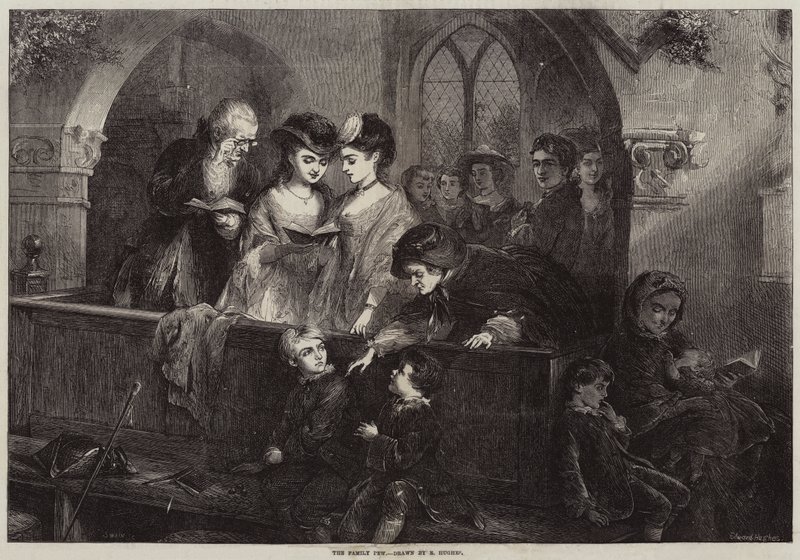 Rodzina Pew autorstwa Edward Hughes