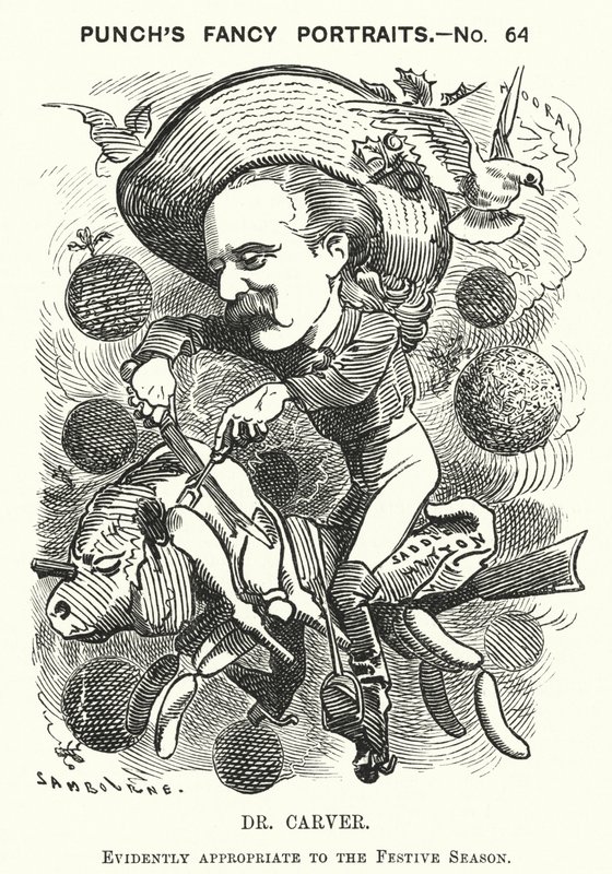 Dr Carver (Grawerowanie) autorstwa Edward Linley (after) Sambourne