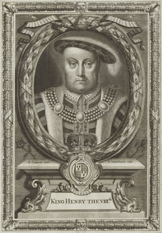 Król Henryk VIII z Anglii autorstwa Edward Lutterell
