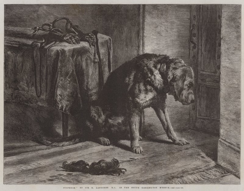Niepewność autorstwa Edwin Landseer