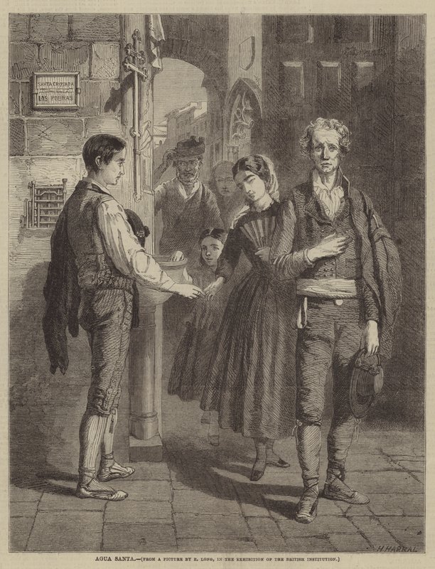 woda święcona autorstwa Edwin Longsden Long