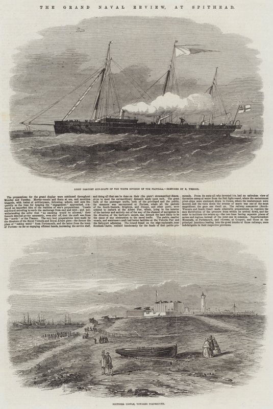 Wielki Przegląd Marynarki Wojennej w Spithead autorstwa Edwin Weedon