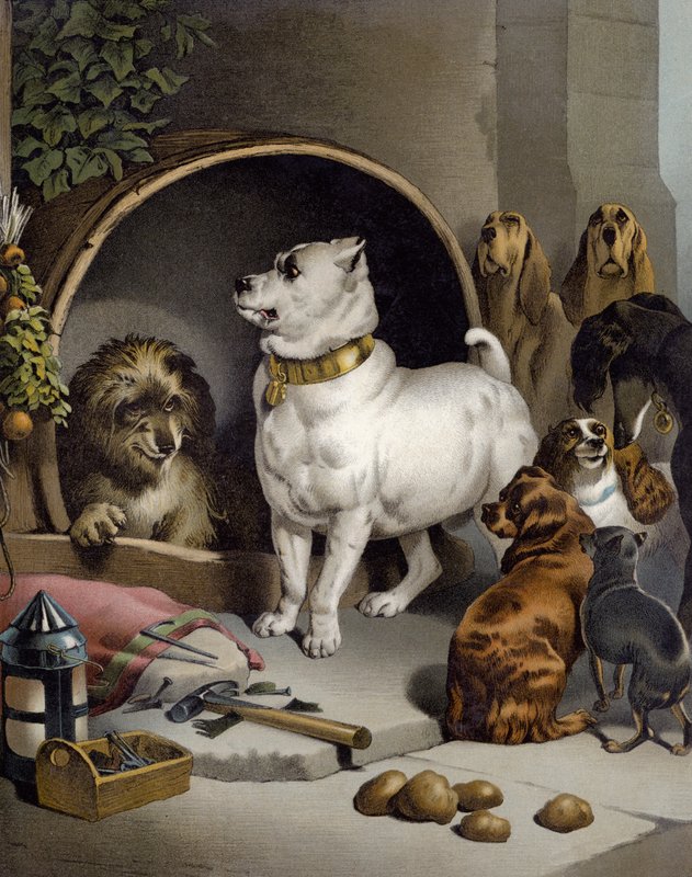 Aleksander i Diogenes autorstwa Edwin after Landseer