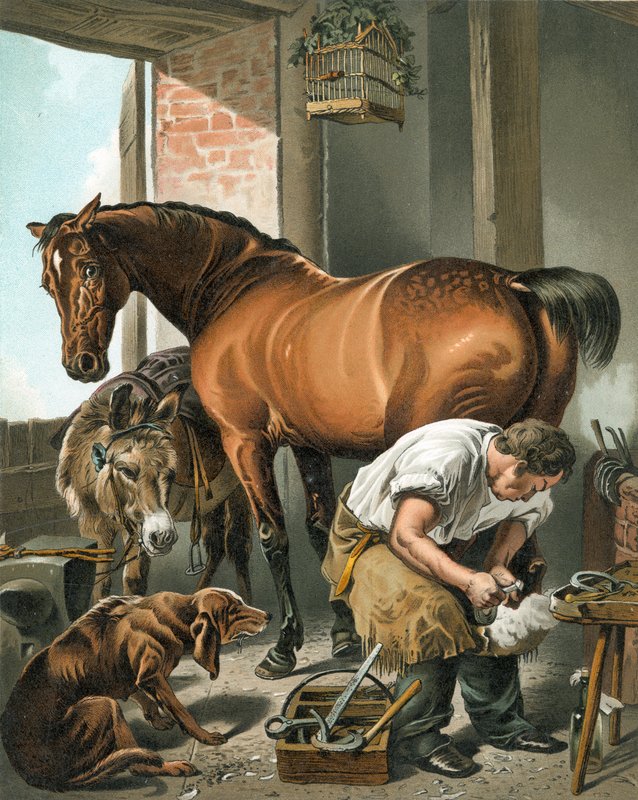 Blacksmith autorstwa Edwin Landseer